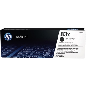 Genuine HP 83X Toner Cartridge CF283X  Page Yield: 2,200 pages