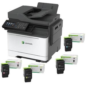 Lexmark CX522ade Colour Multi Function Printer, PLUS High Yield Cartridge Value Pack- FREE DELIVERY!