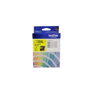 Genuine Brother LC-135XL Yellow Ink Cartridge