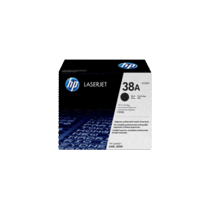 Genuine HP 38A Toner Cartridge Q1338A.  Page Yield: 12000 pages