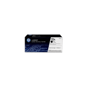 Genuine HP 12A Black Toner Cartridge TWIN PACK Q2612AD.  Page Yield: 2000 pages