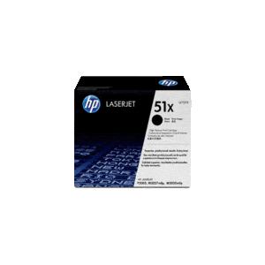 Genuine HP 51X Toner Cartridge Q7551X.  Page Yield: 13000 pages