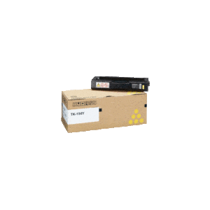 Genuine Kyocera TK-154Y Yellow Toner Cartridge Page Yield: 6000 pages