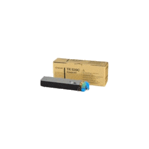 Genuine Kyocera TK-520C Cyan Toner Cartridge Page Yield: 4000 pages