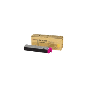 Genuine Kyocera TK-520M Magenta Toner Cartridge Page Yield: 4000 pages