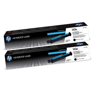 HP W1143AD Black Toner Refill Twin Pack - 2,500 Pages each