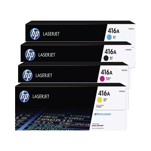 Genuine HP W204xA (HP#416A) Value Pack (C,M,Y,K) Toner Cartridges